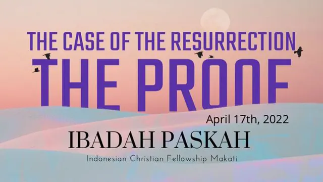 Poster Ibadah Paskah